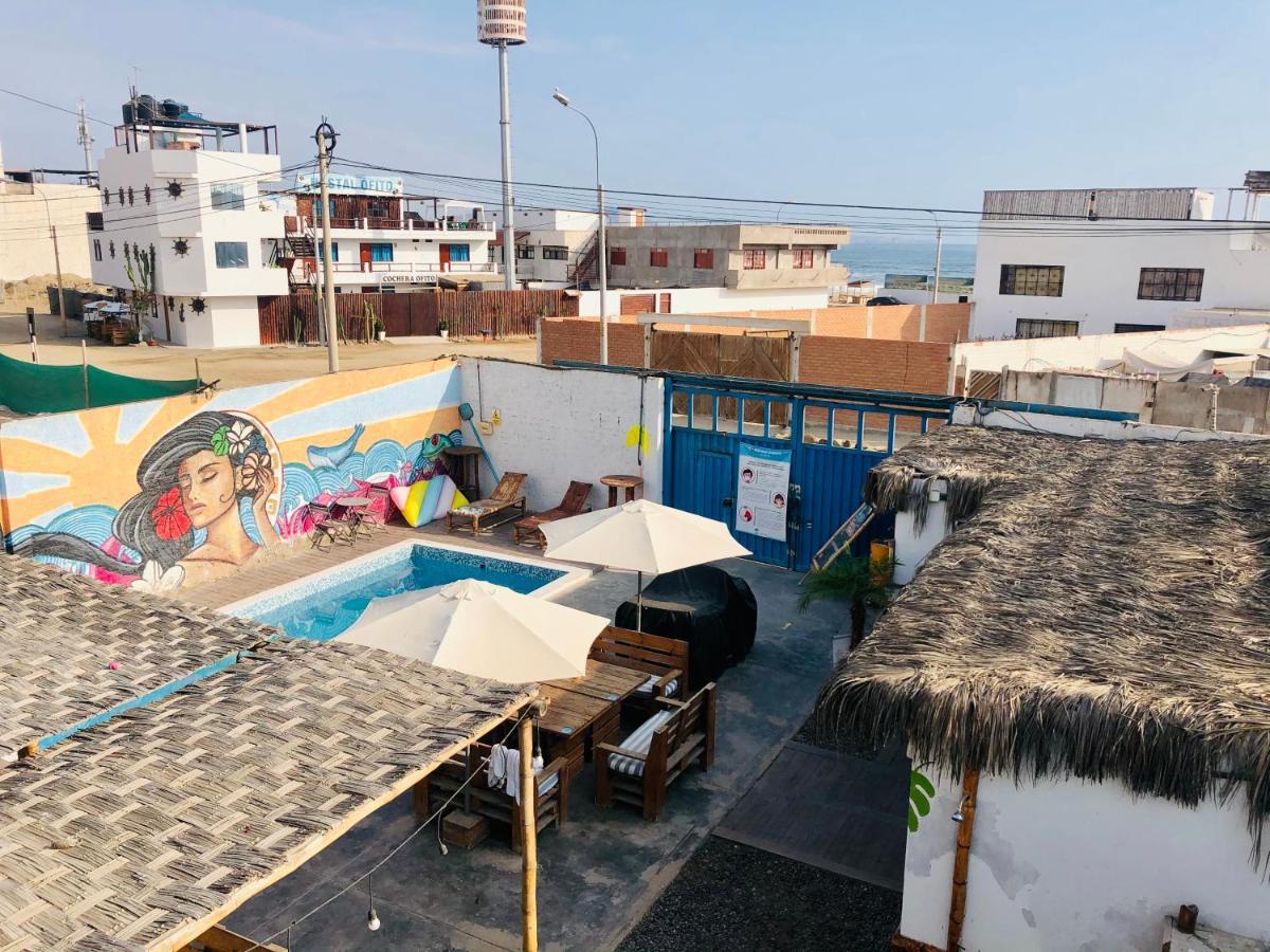 بيت شباب Surfari Punta Rocas بونتا نيغرا المظهر الخارجي الصورة