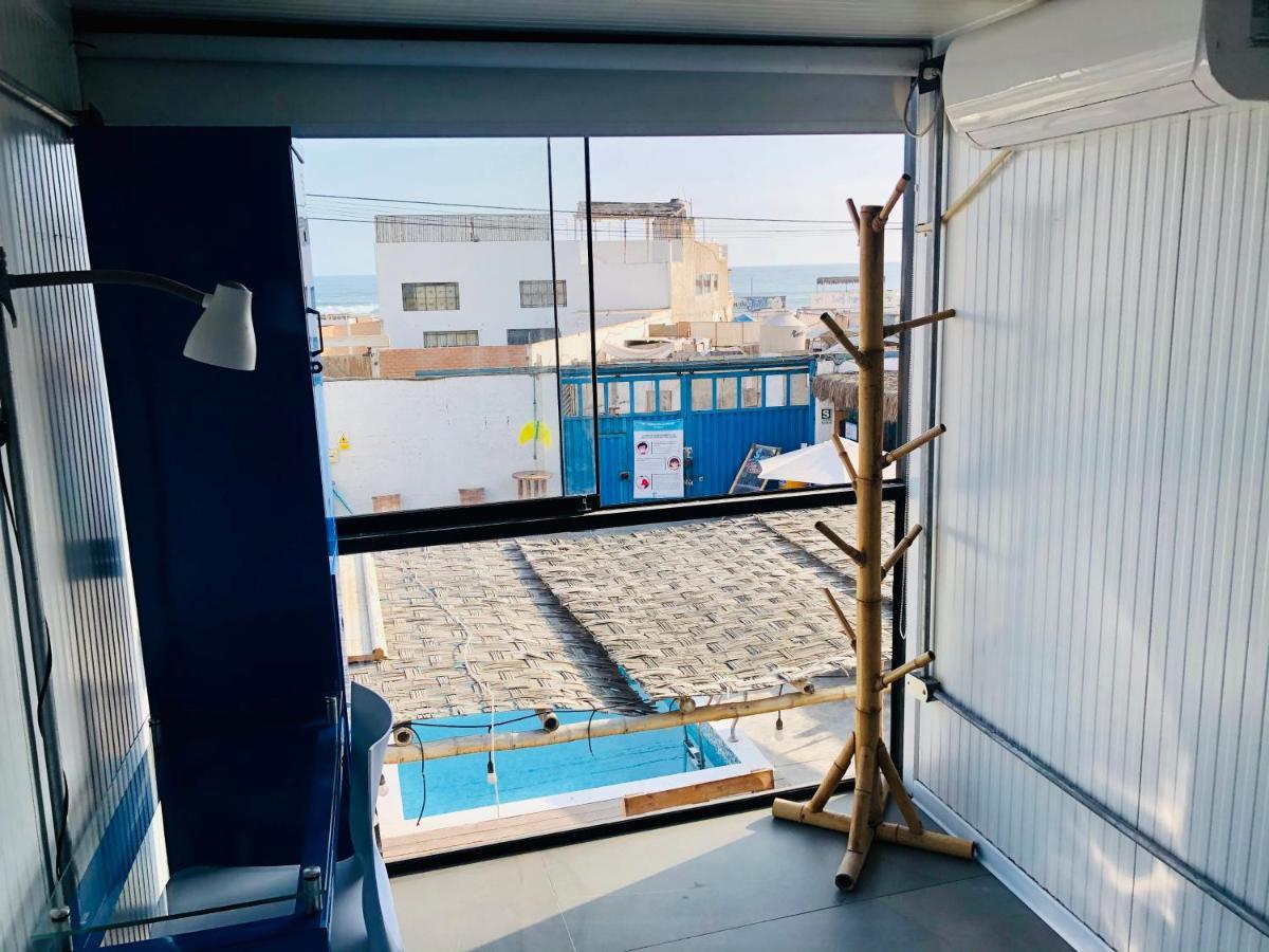 بيت شباب Surfari Punta Rocas بونتا نيغرا المظهر الخارجي الصورة