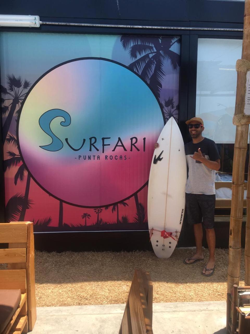 بيت شباب Surfari Punta Rocas بونتا نيغرا المظهر الخارجي الصورة